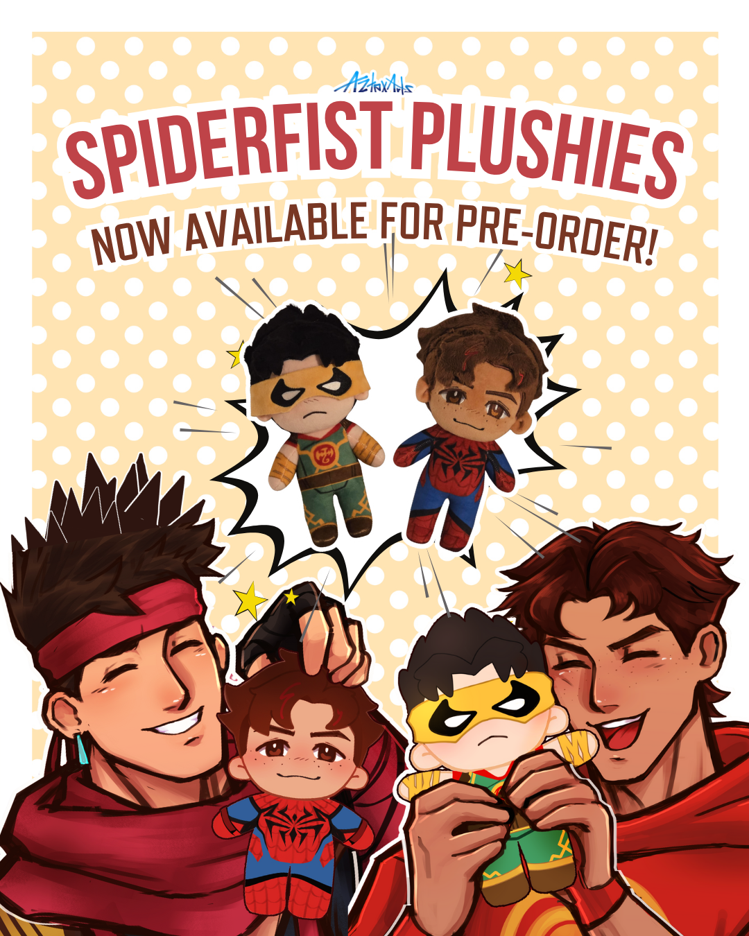 Spiderfist Plushies