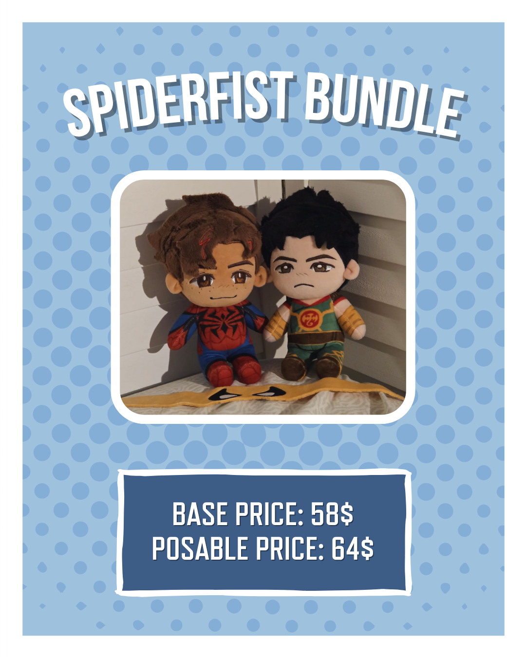Spiderfist Plushies