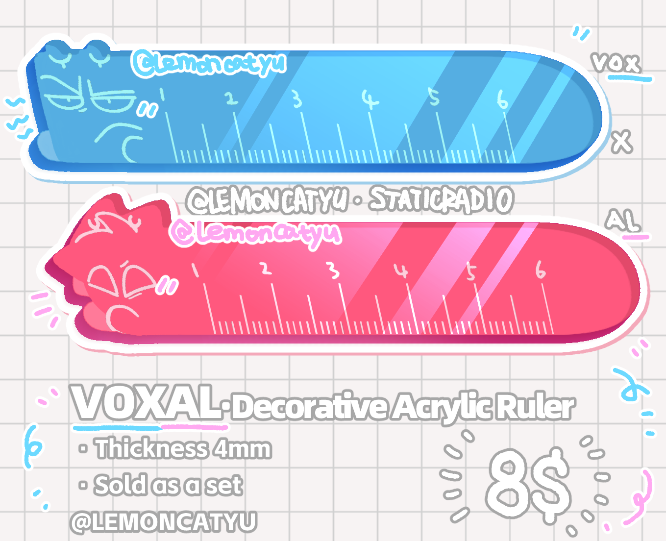 Voxal cute mini collectibles