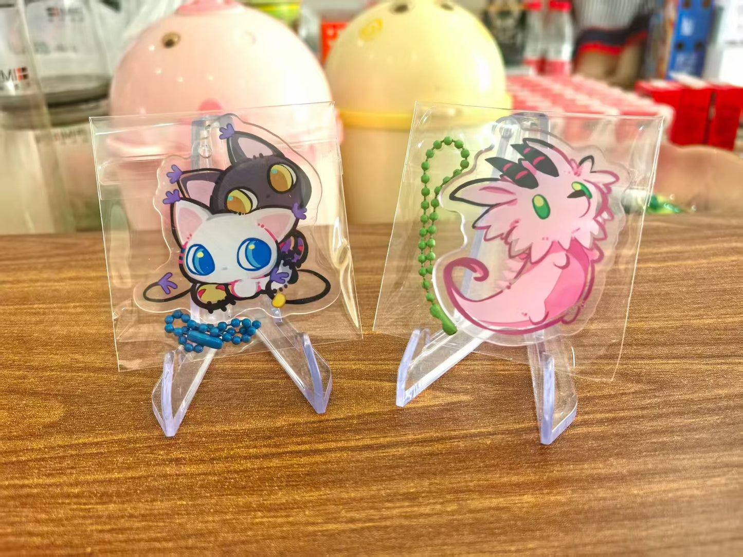 Fan-made acrylic items