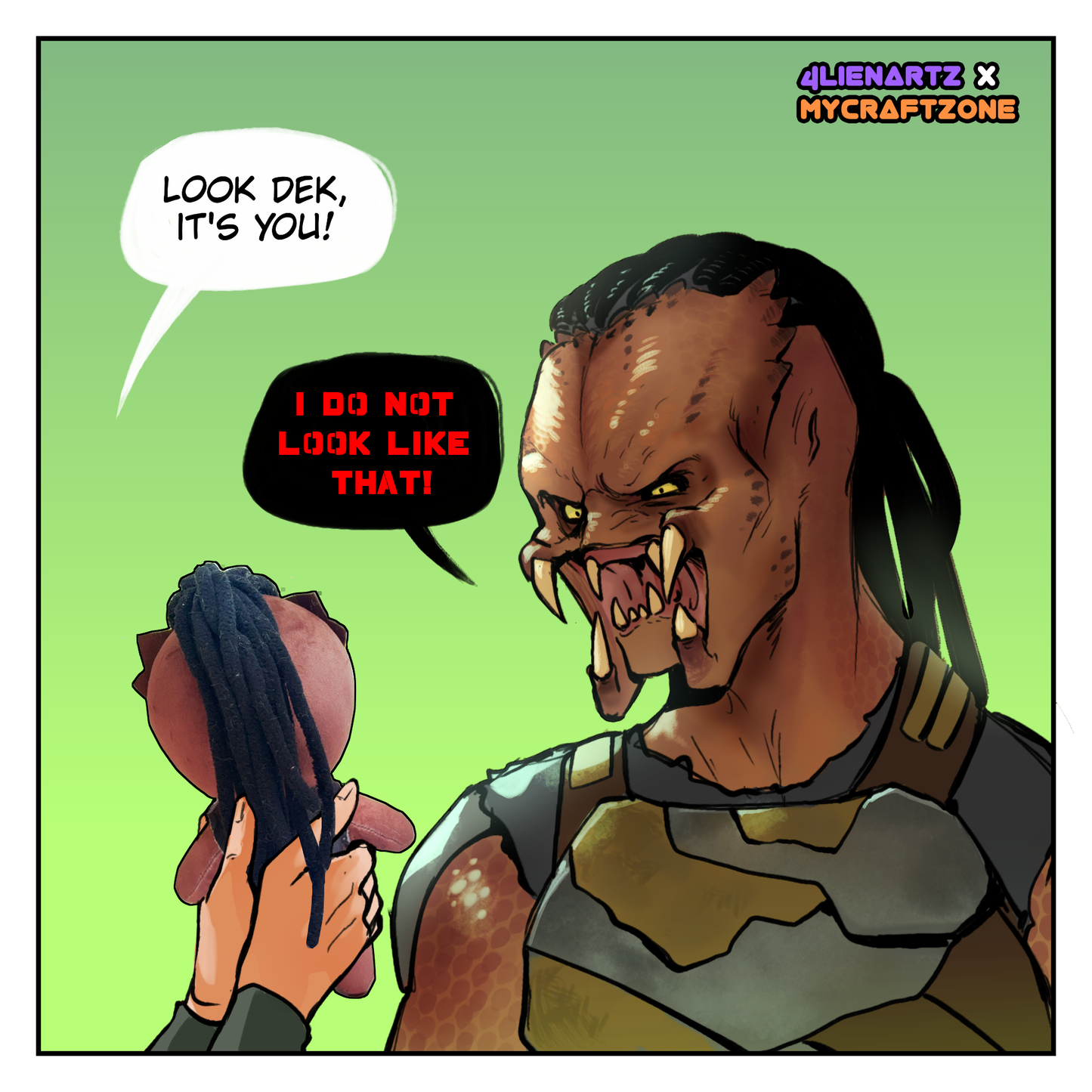 DEK-Predator Badlands-Plushie