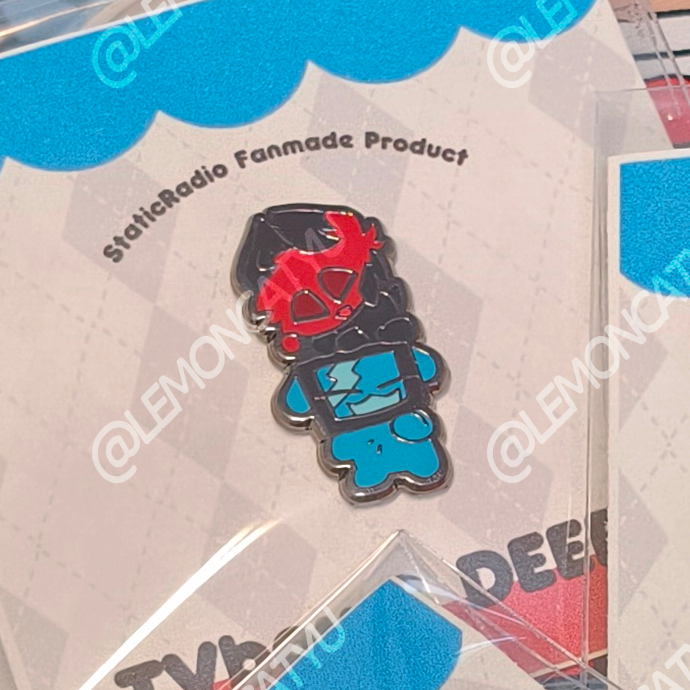 TVboy & DEER girl Pins