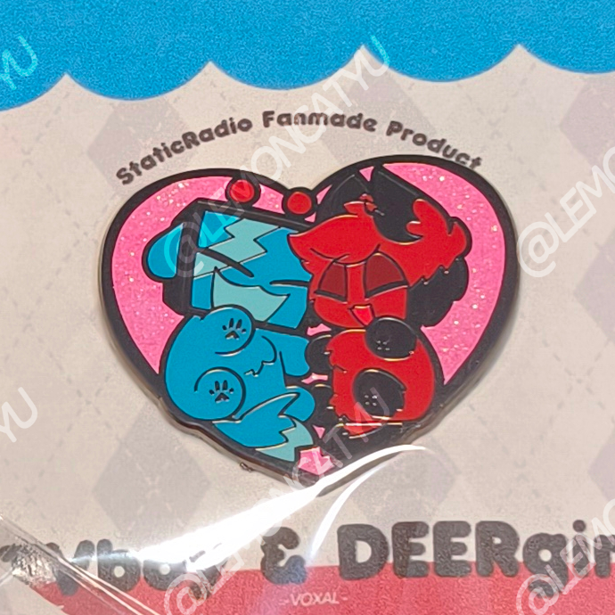 TVboy & DEER girl Pins
