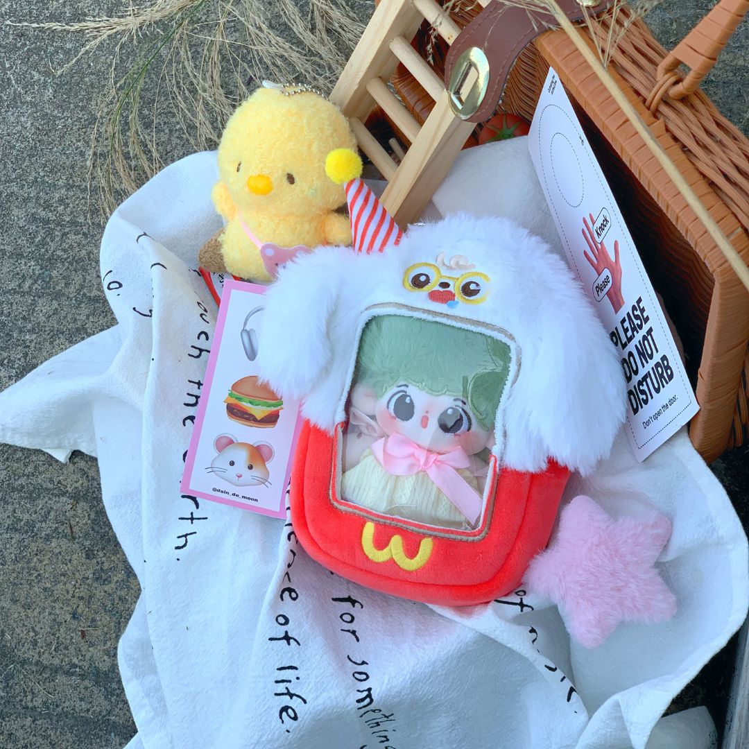 In stock 4" 10cm french fried potatoes bags
