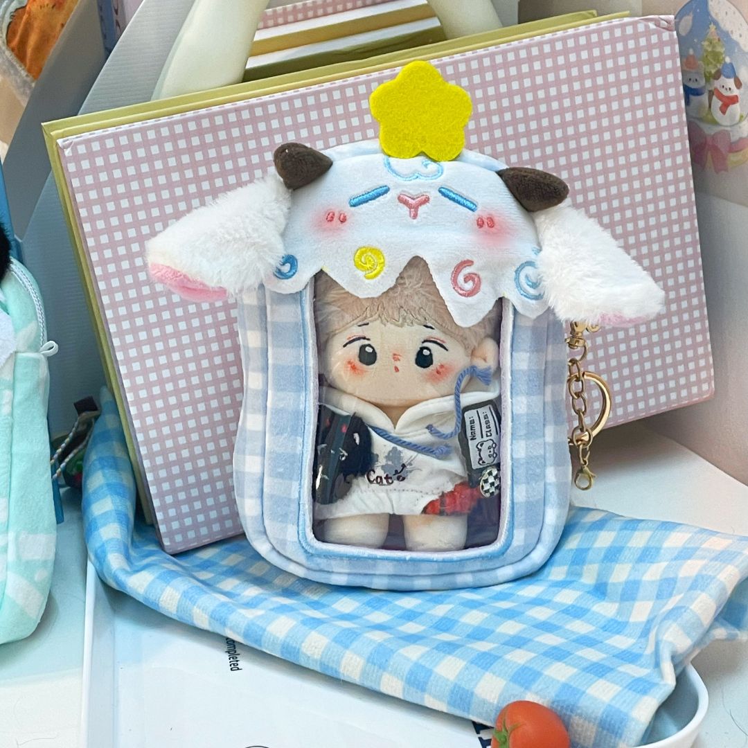 In Stock 4" 10cm animal plush bag