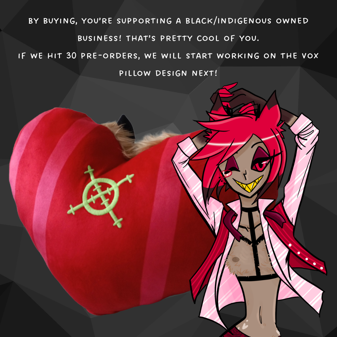 Hella Huggable - Alastor Pillow