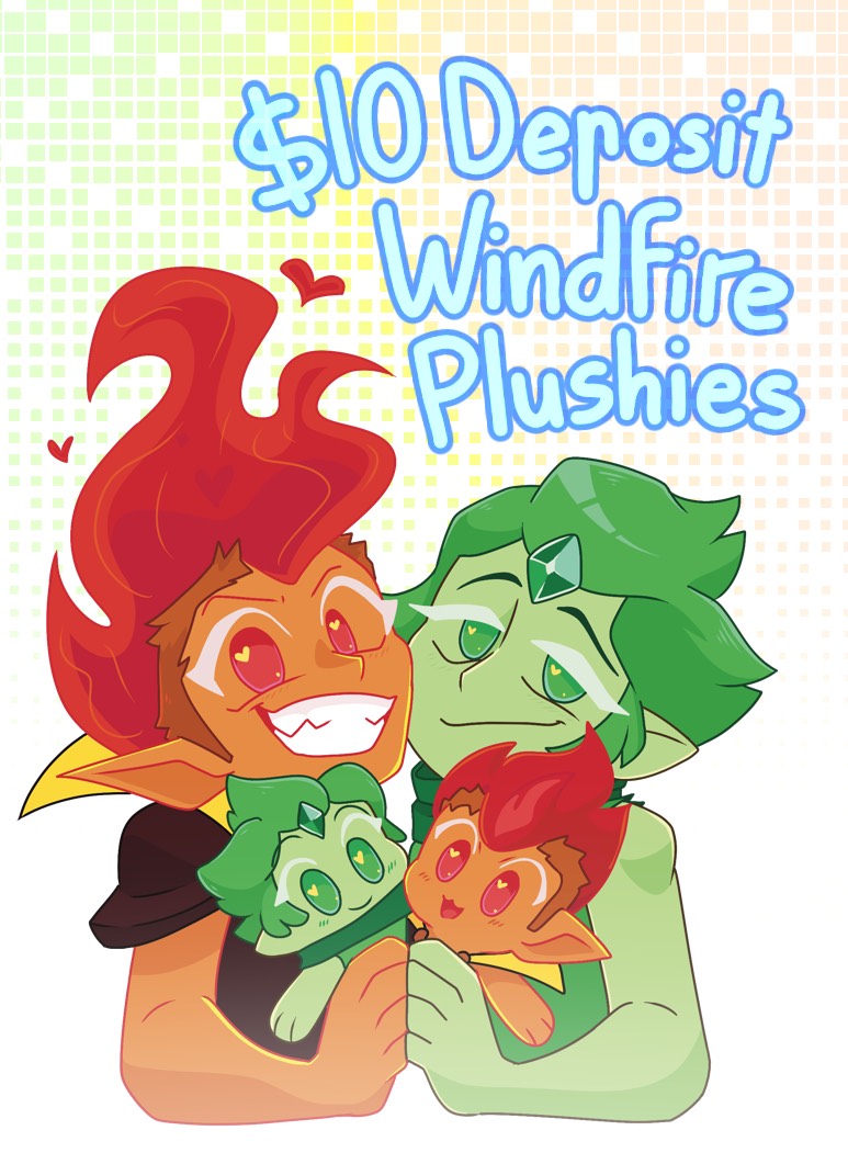 sample production] Windfire Plushies sample crowdfunding – My