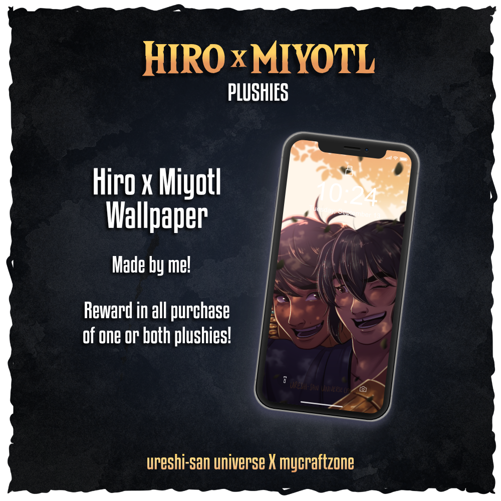 HIRO X MIYOTL Plushies Sample Production Crowdfunding