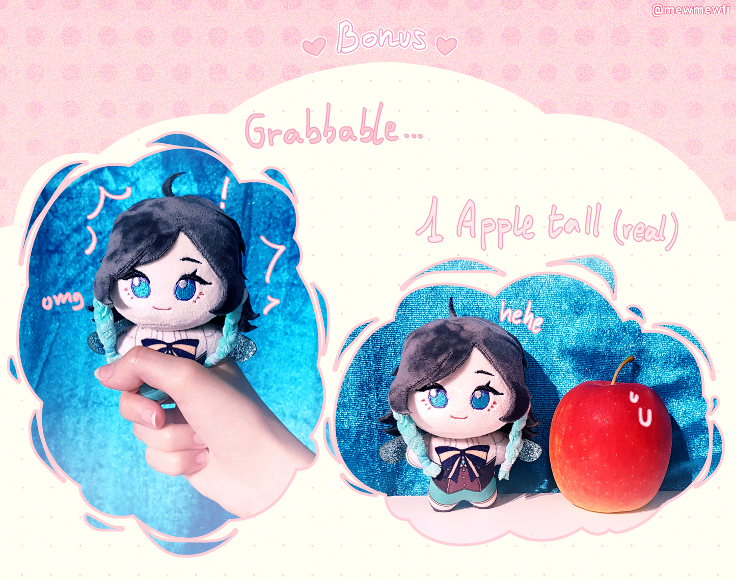 Venti & Dahlia Plushies | Venlia