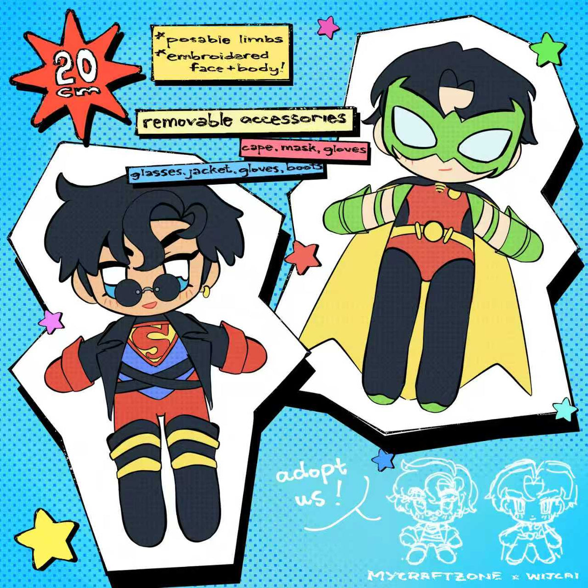 TimKon Sample Plushies Crowdfunding by wijcai
