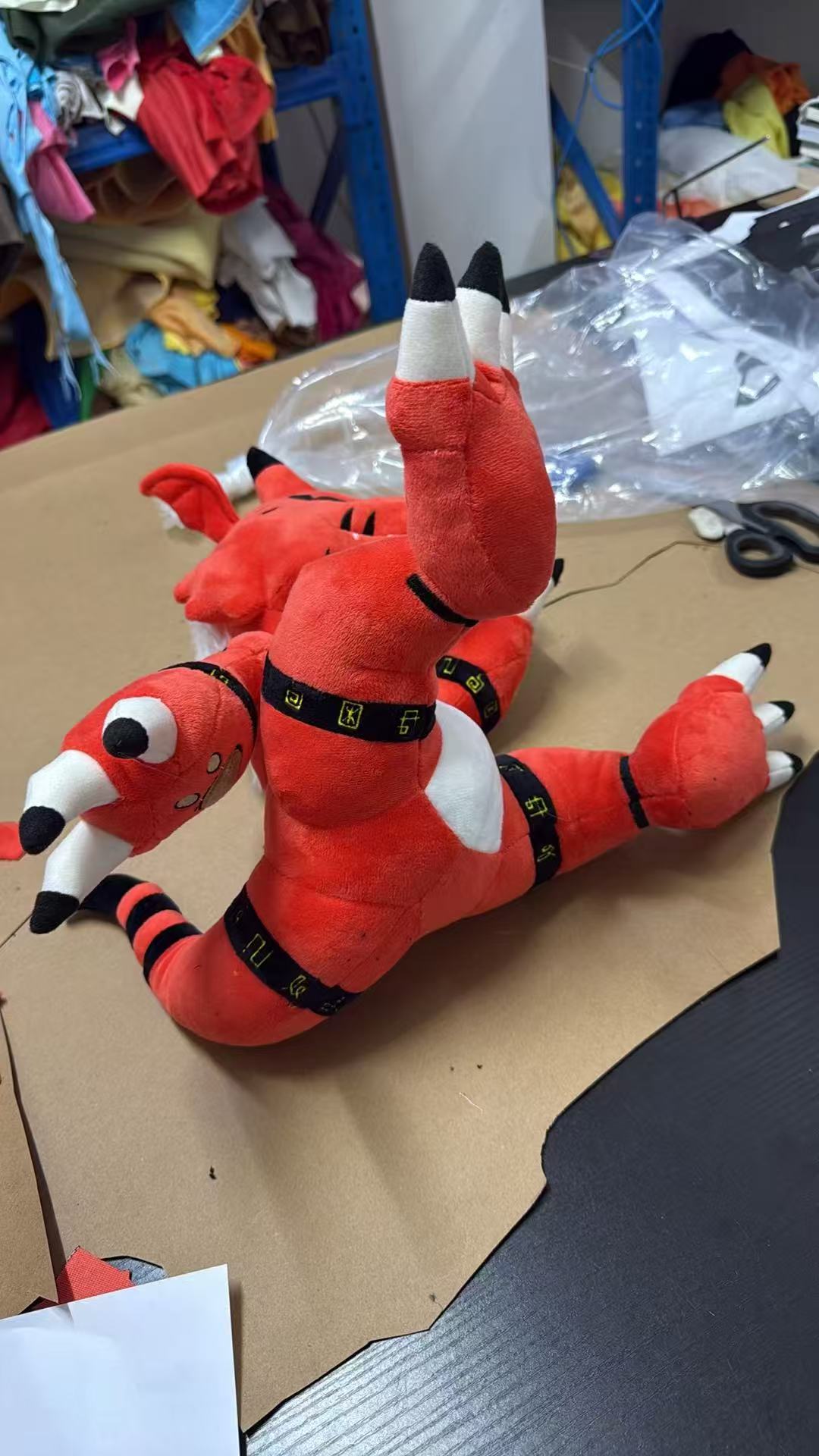 Growmon Fan-made Plushie Group Order