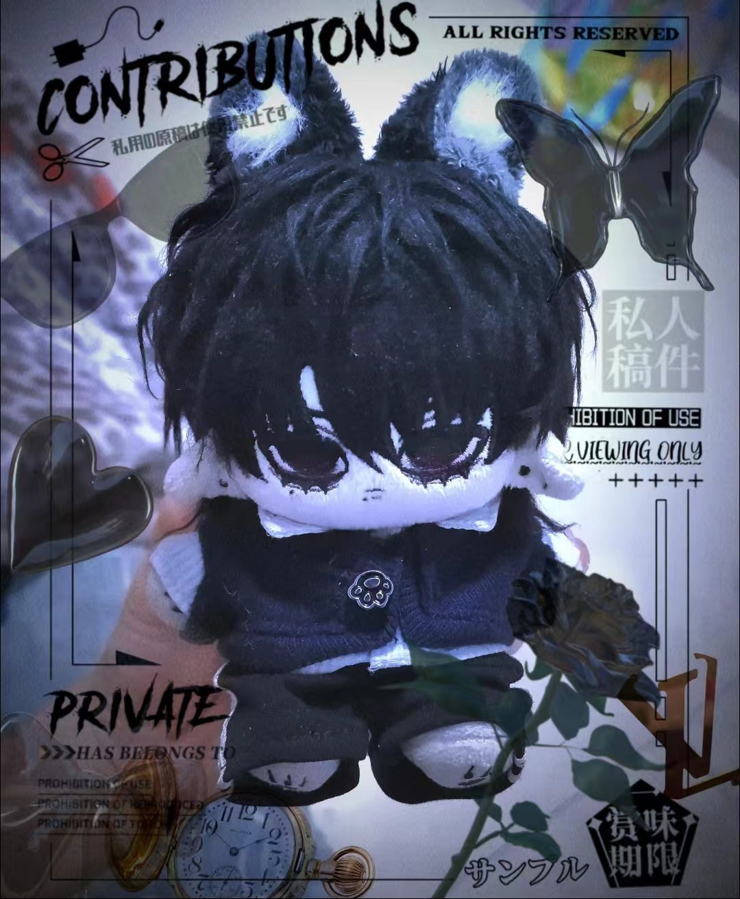 SEVENTEEN JUN & THE 8 : Junhao Abi 10cm dolls