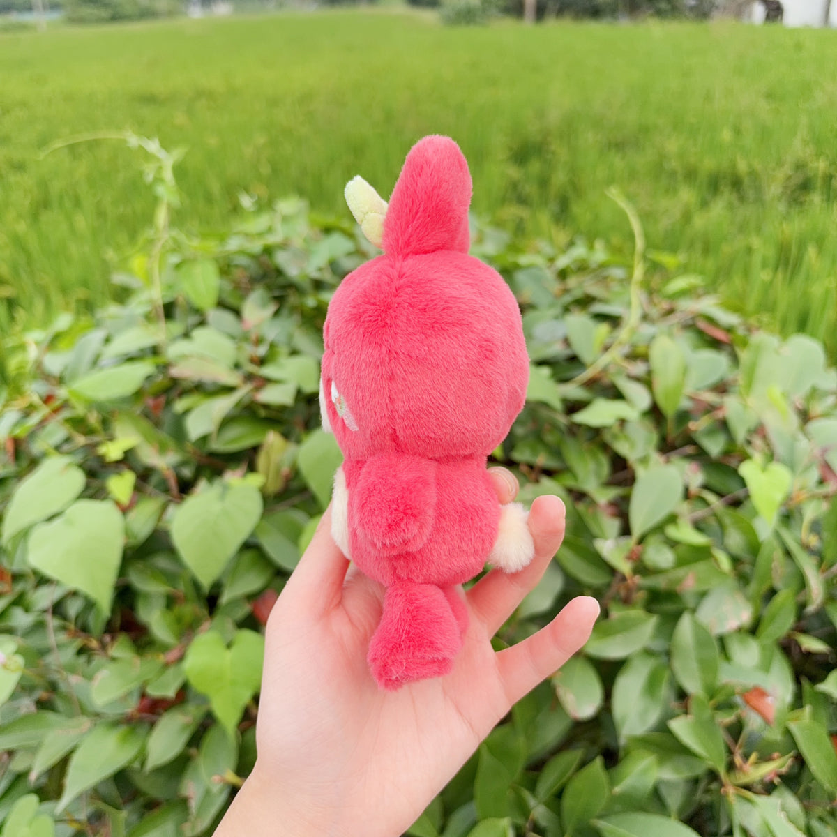 apple bunny & angel bunny plushies
