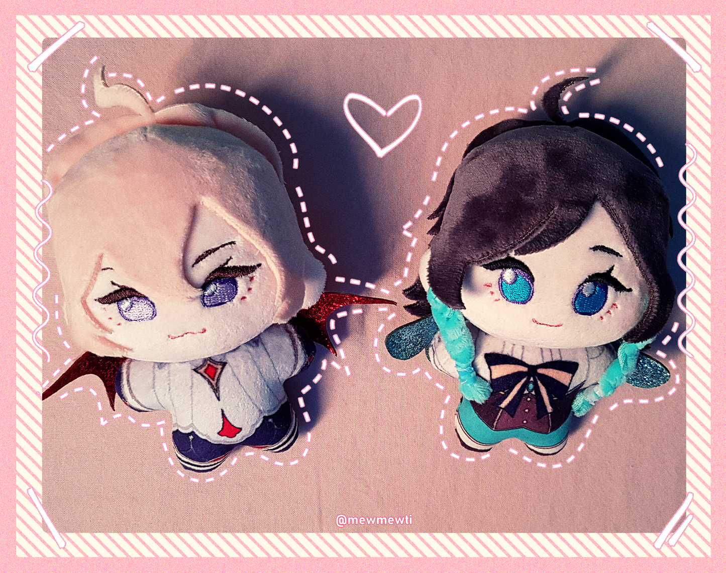 Venti & Dahlia Plushies | Venlia