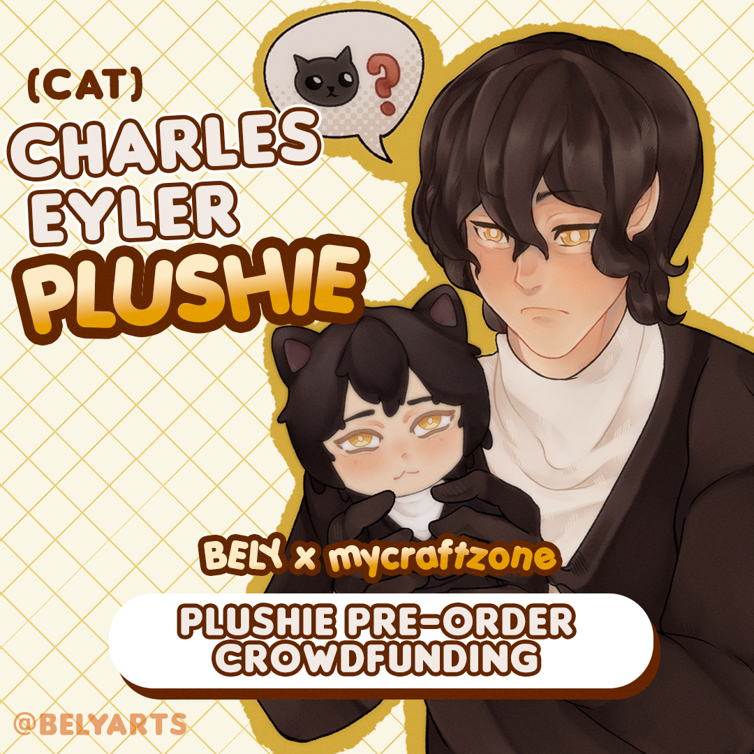 CAT CHARLES EYLER PLUSHIE