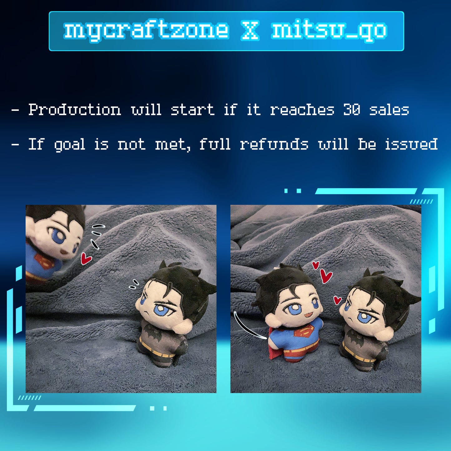 Superbat plushies