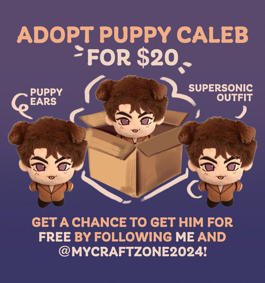 Caleb plushie