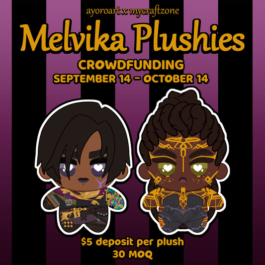 MelVika Plushies Crowdfunding by ayoroart