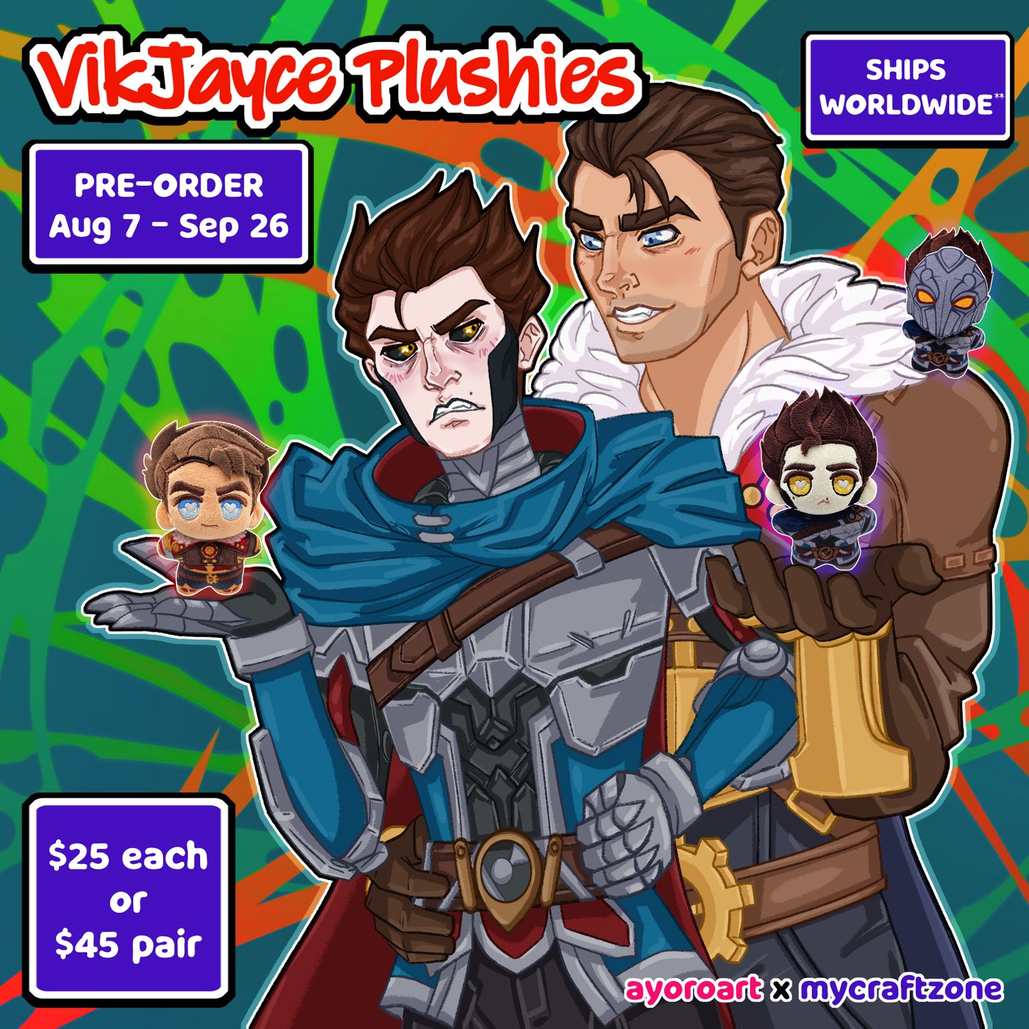 VikJayce Plushies [F*ck Your Alimony]