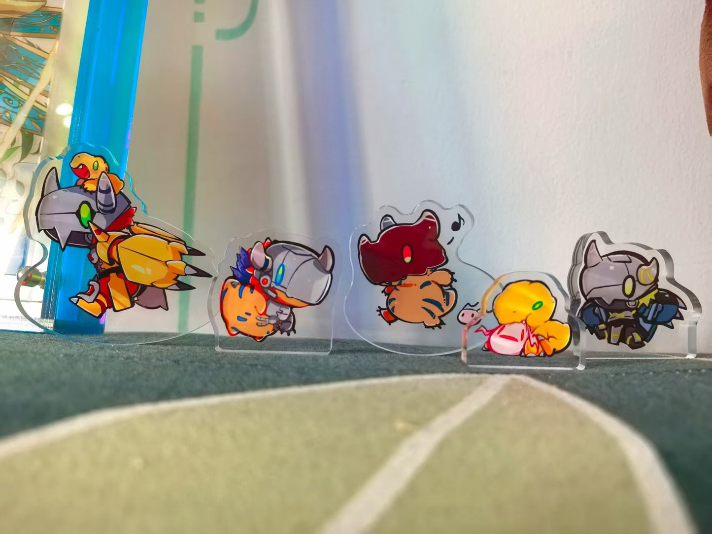 Fan-made acrylic items