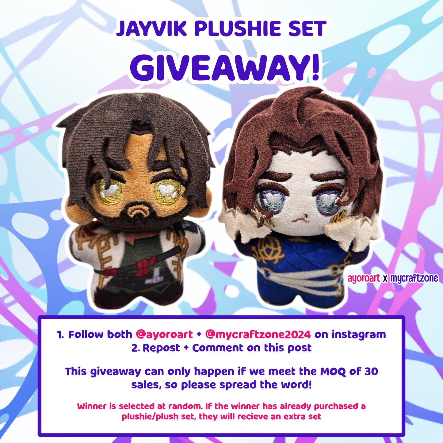 [in production]Jayvik Plushies by ayoroart