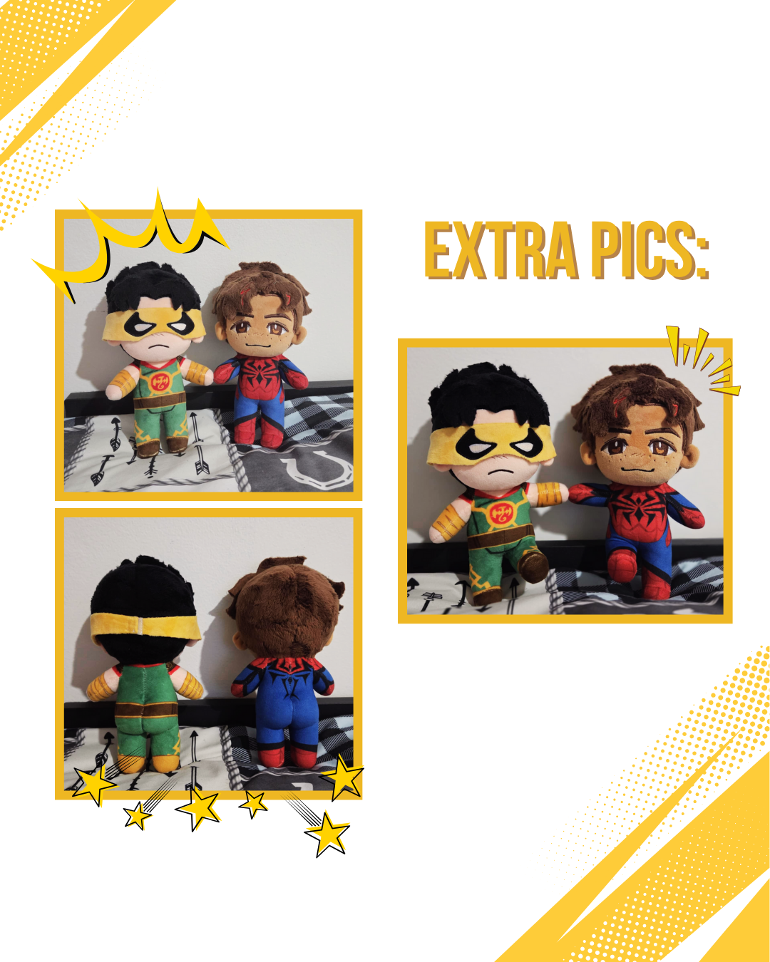 Spiderfist Plushies