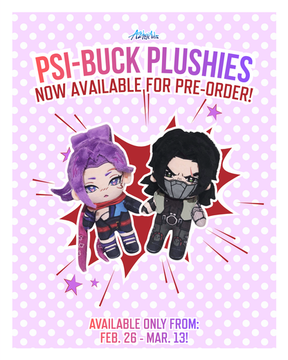[in production]PSI-BUCK PLUSHIES