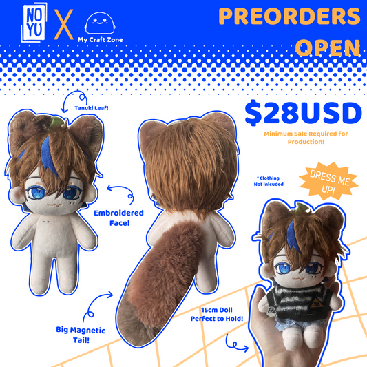 Noyu Tanuki Plushie [15cm]