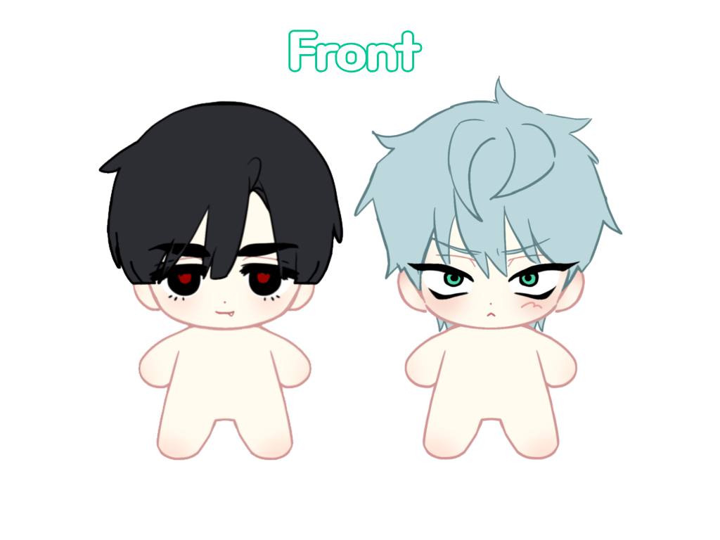 [sample production] Ivan × till chibi plushie