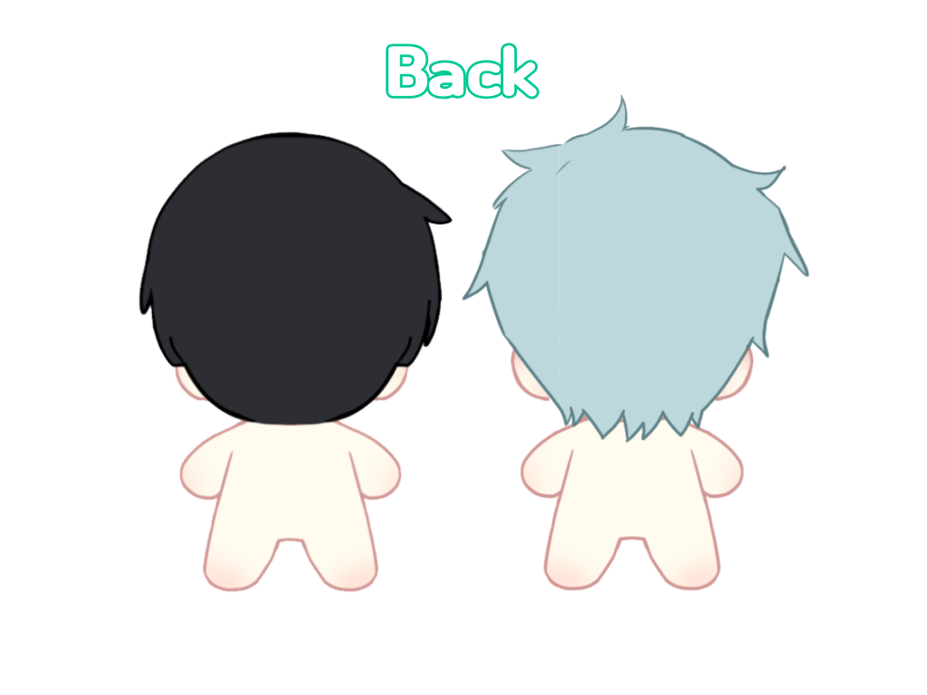 [sample production] Ivan × till chibi plushie