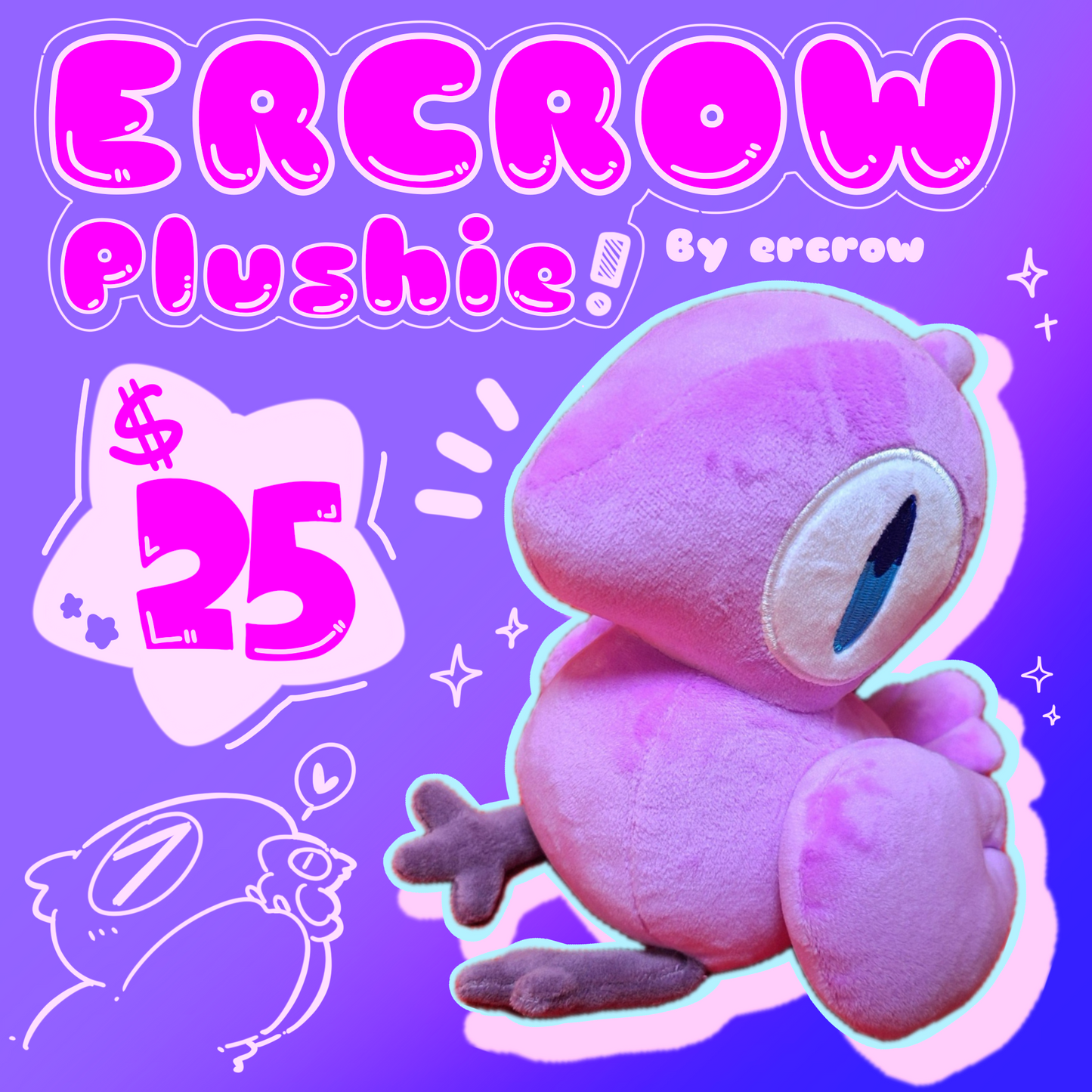 ERCROW Plushie