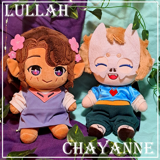 Lullah & Chayanne Plushies