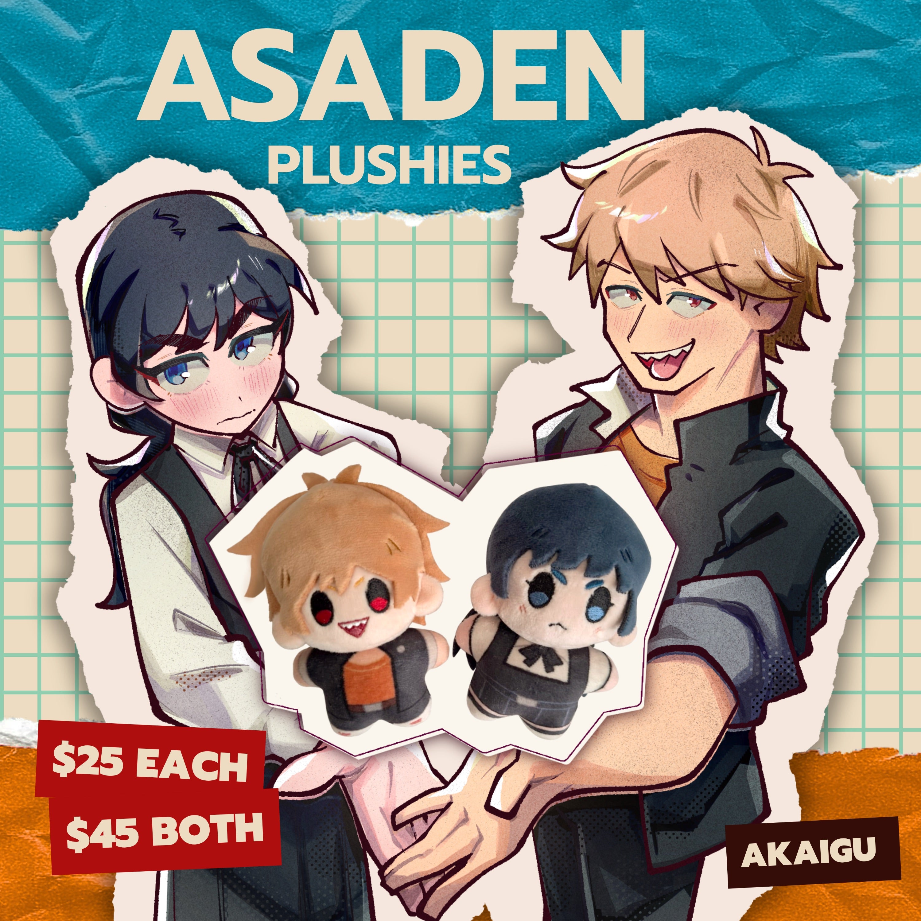 Asaden Plushies Pre-sale – My Craft Zone