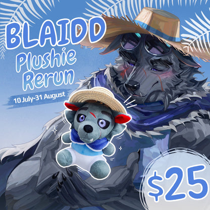 BLAIDD PLUSHIE Second Launch