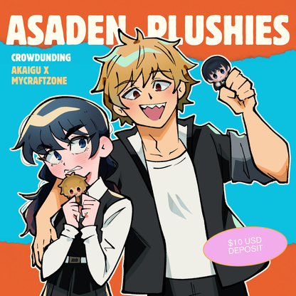 [sample shipped] Asaden Plushies