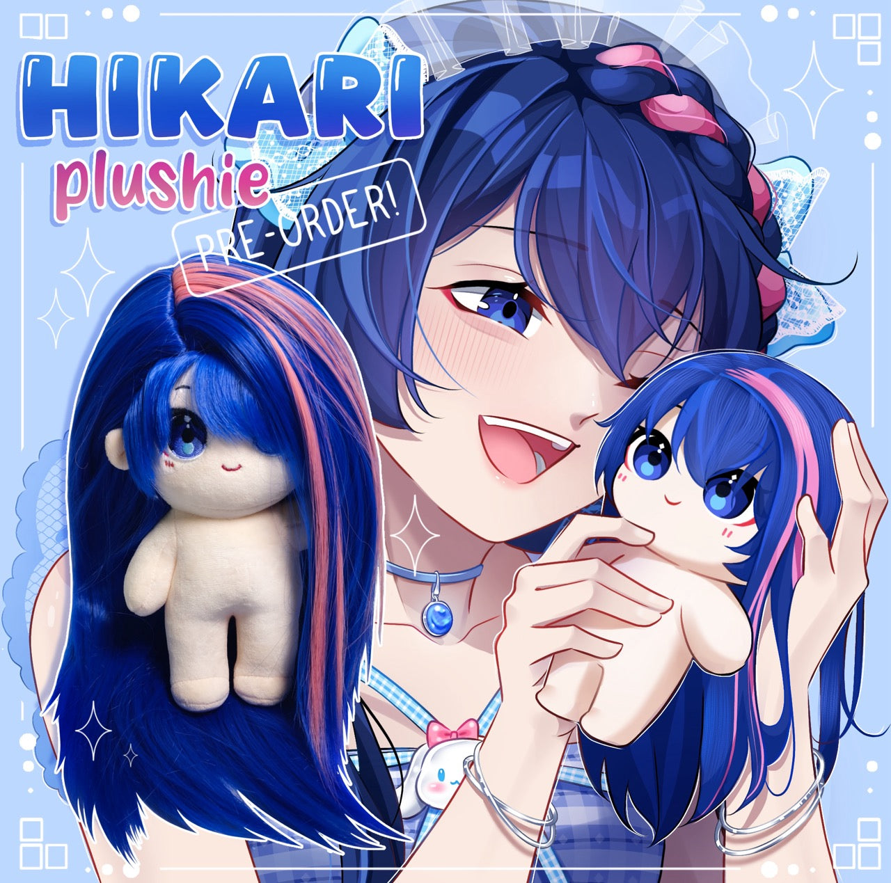 20 cm NAVYHIKARI plushie