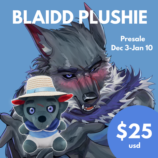 BLAIDD PLUSHIE Presale