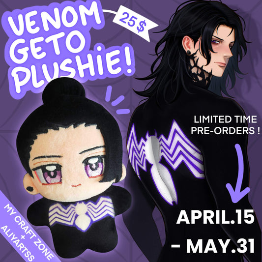 VENOM GETO PLUSHIE