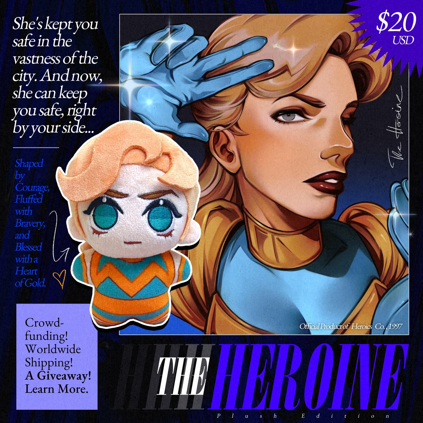 The Heroine Plushie