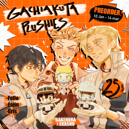 Gachiakuta Plushies