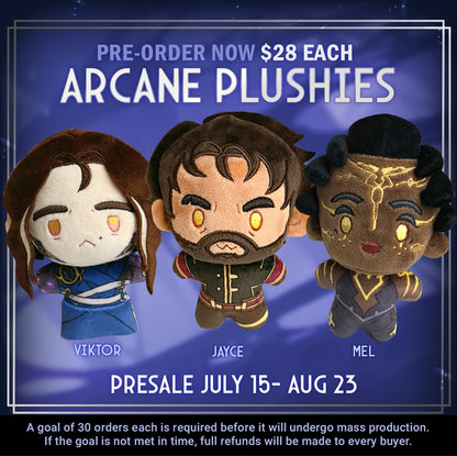 [in production] arcane plushies