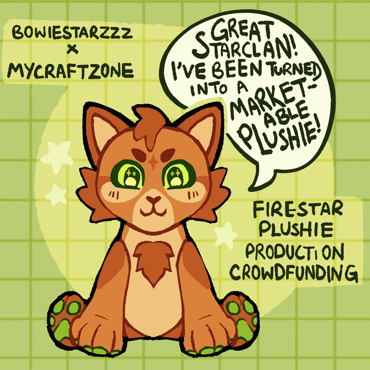 [sample production] Firestar Plushie