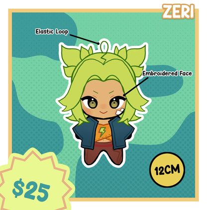 [sample production] Zeri & Yunara Plush Pendants!