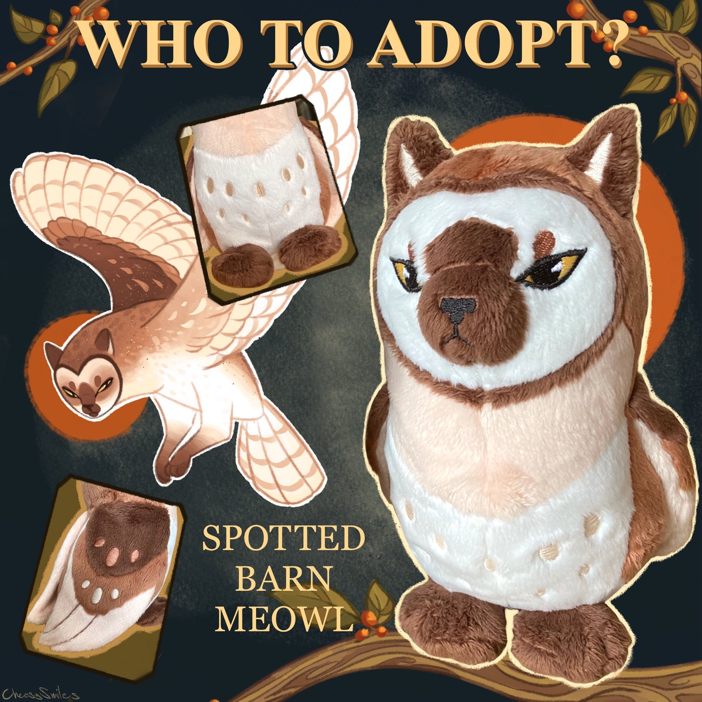 Meowl Plushies