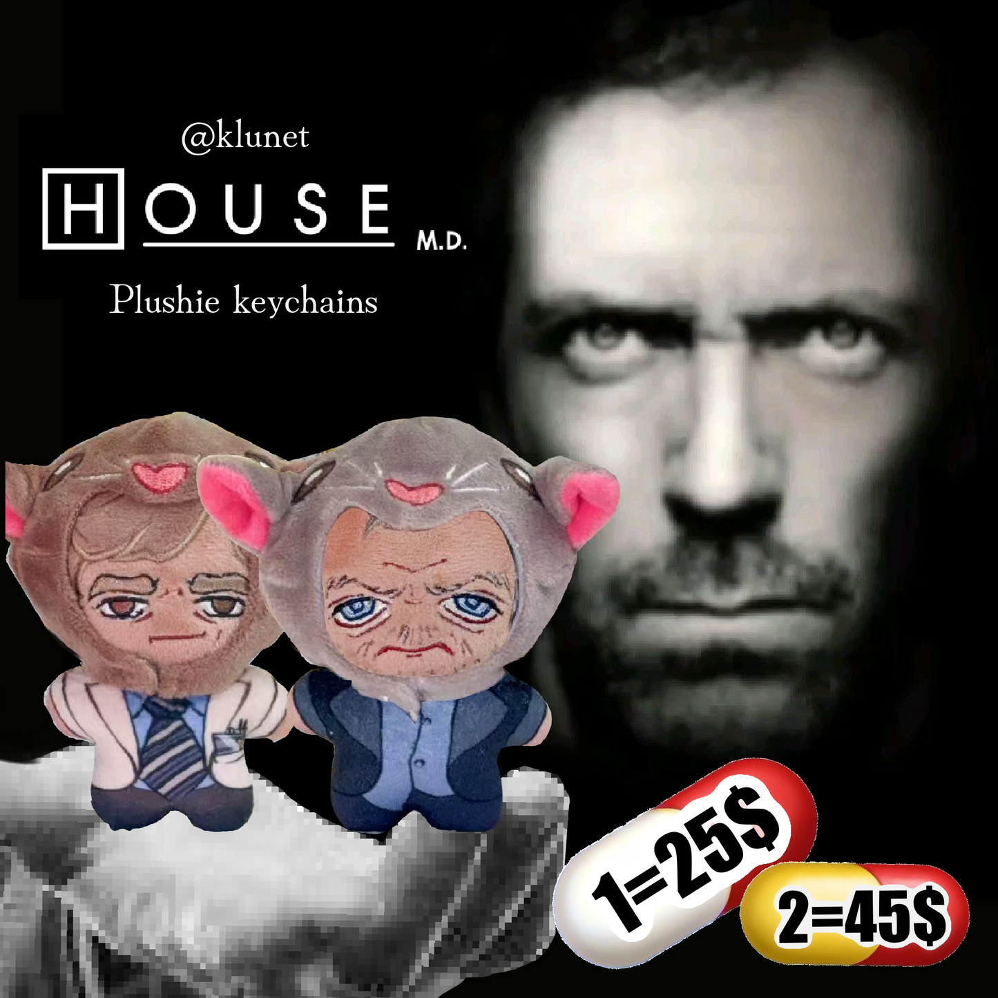 House MD plushies