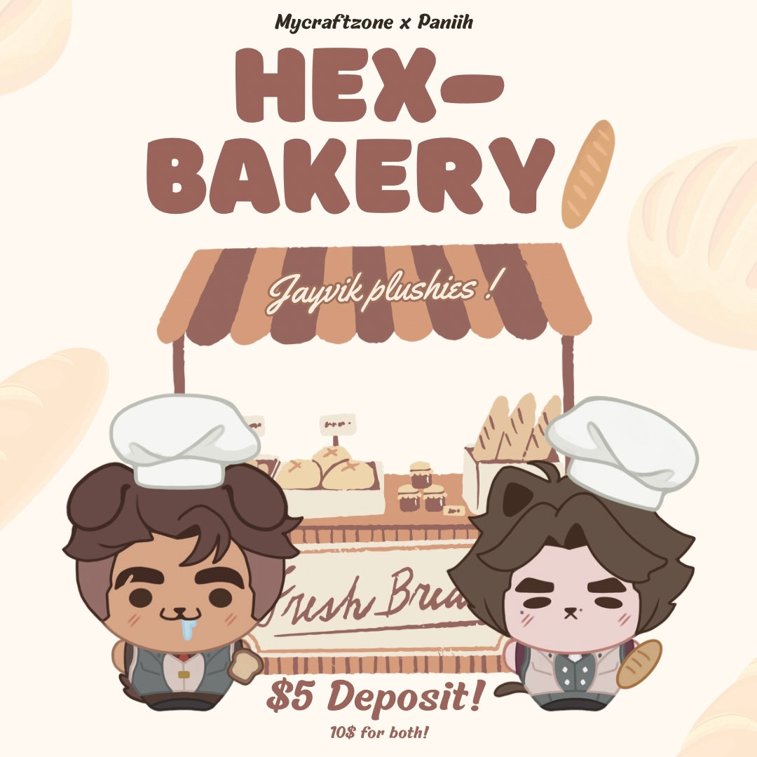 Jayvik Hex-Bakery Plushies Sample Crowdfunding