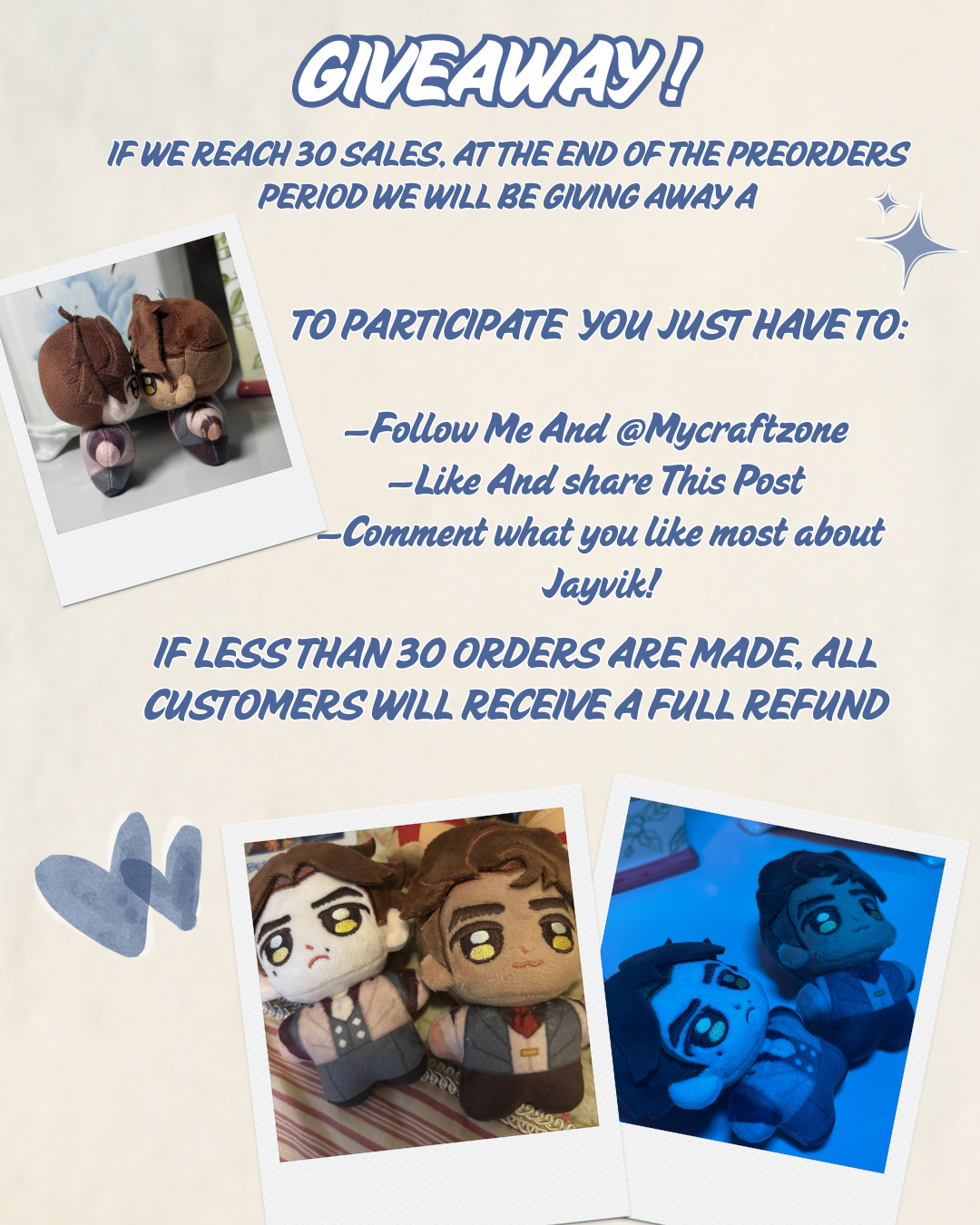 Jayvik Plushies by Paniih