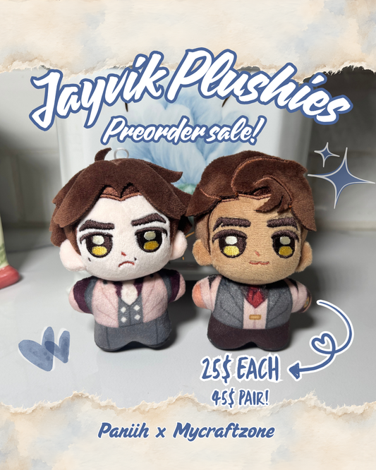 Jayvik Plushies by Paniih