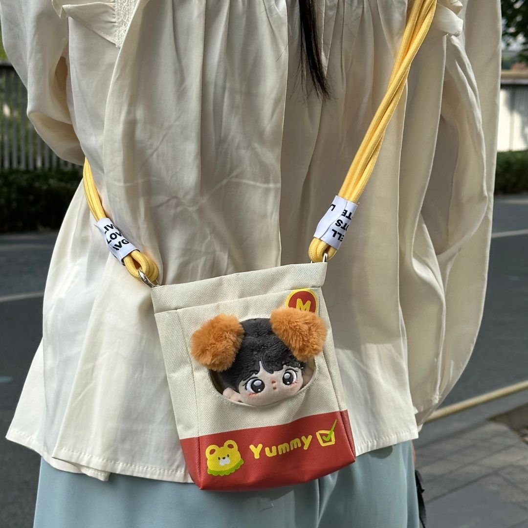 In stock Canvas McDull 4" 10cm bag