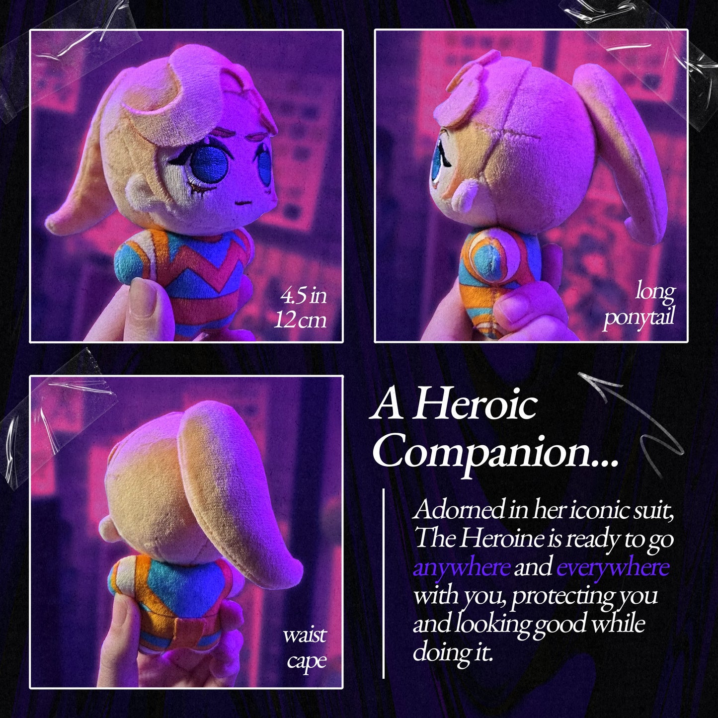 The Heroine Plushie